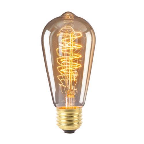 1xE27 40W Edison Bulb Vintage Glühlampe Filament Classic Nostalgie Glühbirne T10