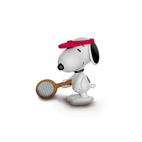Snoopy et les Peanuts figurine Snoopy joueur de Tennis 5 cm Schleich 013973
