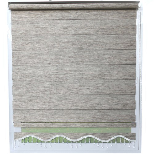 Duo Roller Blind Double White Grey Black Curtains Incl Cassettes New