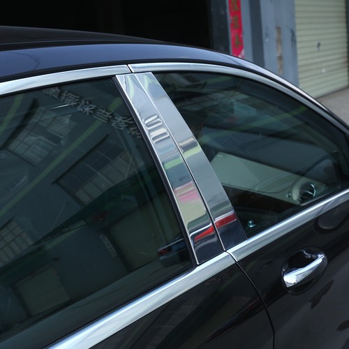 For Mercedes Benz S Class W221 Window Pillar Post Trim Aluminium Alloy 2008-2013