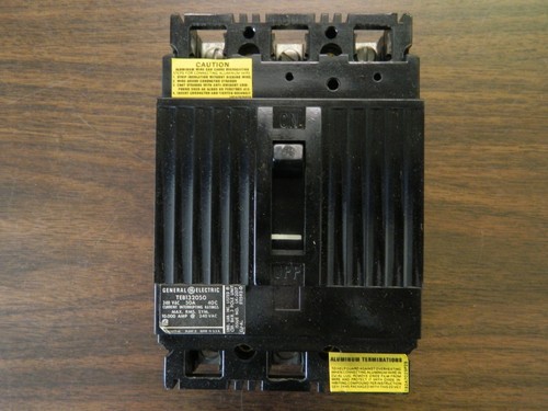 General Electric Industrial Circuit Breaker TEB-132050