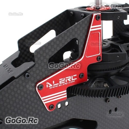 ALZRC Metal Shapely Reinforcement Plate Assembly Red For Devil X360 Gaui X3 Heli