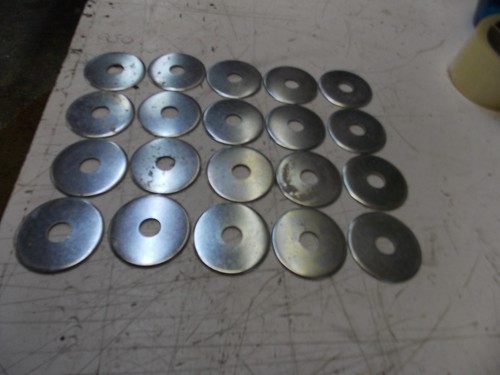 4 Shock Absorber Washer Strut Mounting Cupped 5//8/" X 2-3//8/" Overall 1//16/" Thk L3