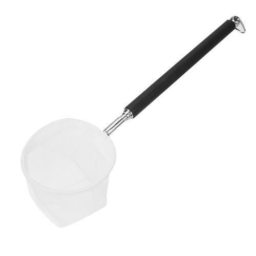 Épuisette de pêche télescopique filet rond//carré poisson pêche étang 20-57,5 cm