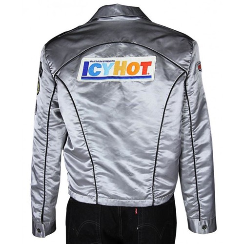 Death Proof Kurt Russell Stuntman Mike Costume Satin Jacket with Patches