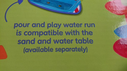 ELC Pour And Play Water Run