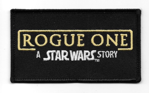 Star Wars Rogue One A Star Wars Story Movie Name Logo Embroidered Patch UNUSED