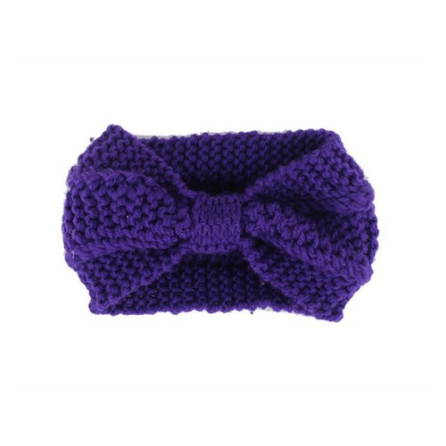 Women Winter Ear Warmer Headwrap Fashion Crochet Headband Knit Flower Hairband