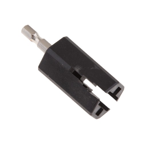 Schwarzer Gitarrensaitenwickler Head Peg Puller Bohrmaschine Bass Repair Tool