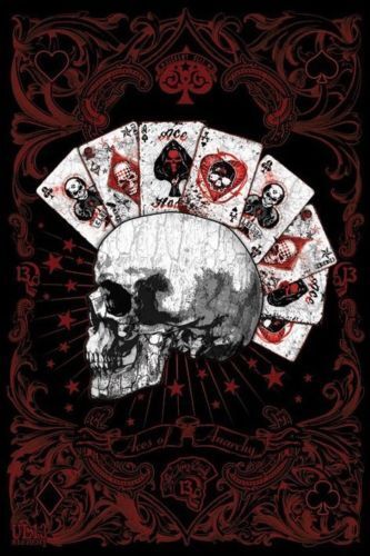 61x91.5cm 24 x 36" Variety Tattoo Skull Posters Maxi Pyramid Metal Poster 