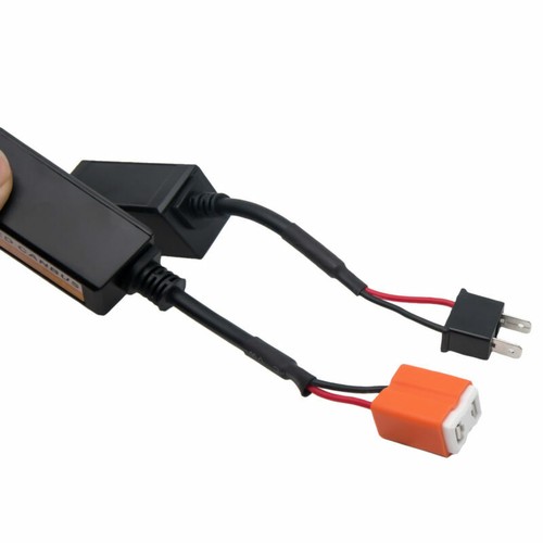2PCS LED Headlight Canbus Wiring Kit Warning Error Free Anti Flicker Resistor
