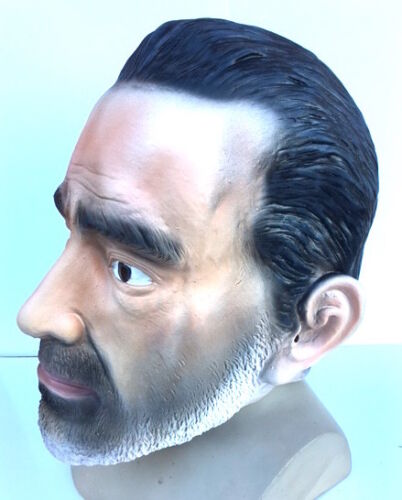 Negan Mask Latex Full Head Zombie Dead Realistic Comic Con Costume Halloween