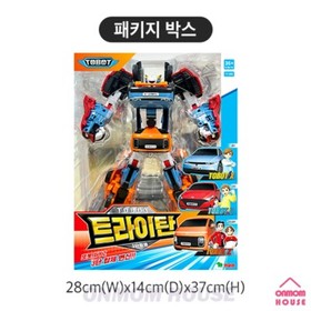 TOBOT TRITAN X Y Z 3-Car Integration Transform Robot Big Size Tobot 2023