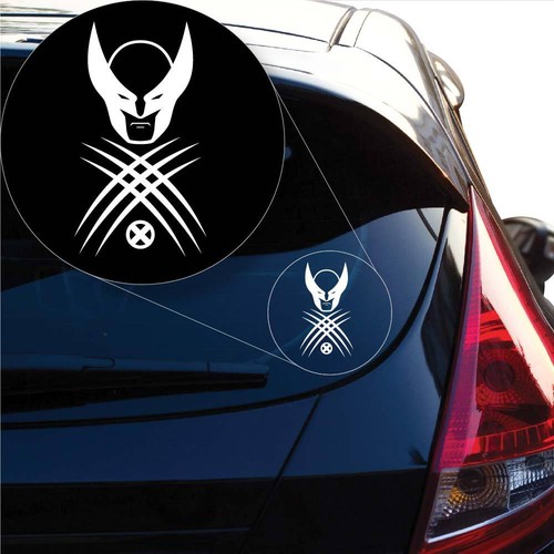 # 1014 Laptop and More Wolverine X Men Decal Sticker for Car Window