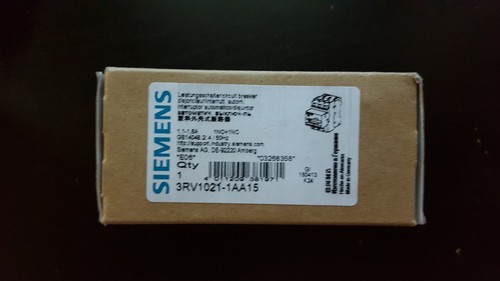 Siemens SIRIUS 3RV1021-1AA15 3RV1 021-1AA15 Leistungsschalter