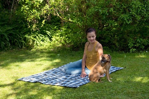 Amazonas Picknickdecke Ultra Light 150x200cmOutdoordecke abwaschbar waschbar Pic