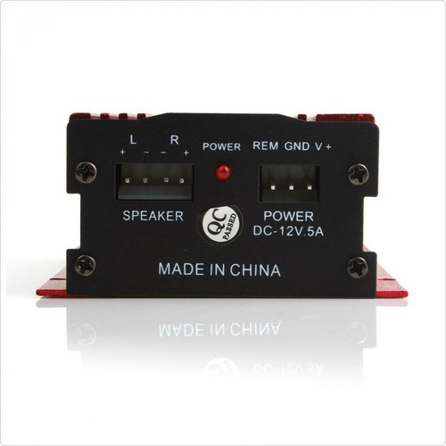 500W MA-150 DC9-14V 2-CH Mini Hi-Fi Stereo Audio Amplifier Subwoofer Car Motor