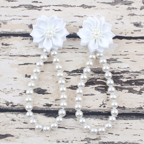Summer Infant Kids Baby Cute Sole Crib Barefoot Ring Flower Pearl Shoes Sandals