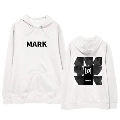 Kpop SuperM 1st Mini Album Hoodie Women Men Casual Pullover Sweatshirt Jumper