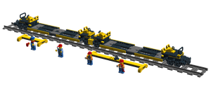 Moc Lego 10170 TTX intermodal double stack car