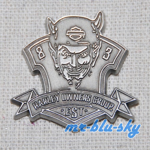Rebel Pin ~ Harley Davidson Owners Group HOG H.O.G.