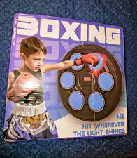 Music Boxing Machine for Kids Wall Mounted Smart Boxing Machine with Gloves USA