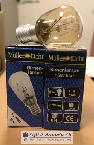 5 x qualité claire 15 W 15 W SES PYGMY Signe Lampe Ampoule 230 V E14 2000 h