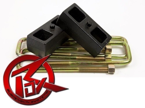 2000-2010 Chevy Silverado 1500 2500 3500 HD 2/" Inch Rear Lift Kit 2WD 4WD