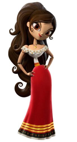 Ladies Red Maria Posada Skirt Book Of Life Day of the Dead Fancy Dress