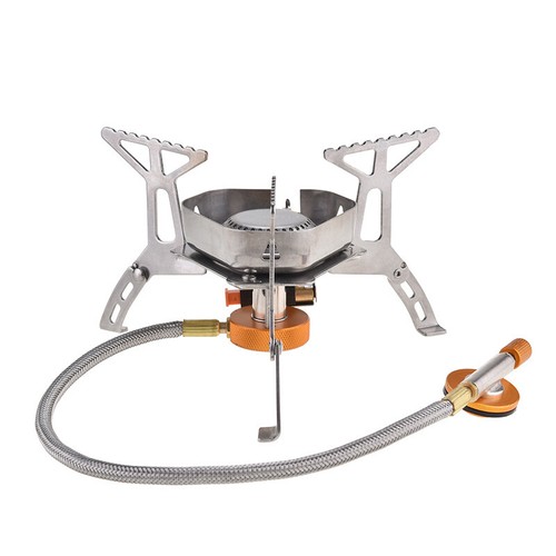 3500W Portable Windproof Camping Gas Stove Mini Outdoor Foldable Cooking Burner