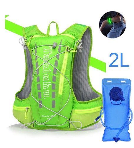 15L Hydration Hiking Backpack Jogging Outdoor Sport Vest Trail Running Bag Climb