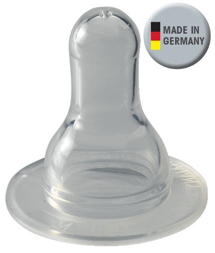 nip 2x Flaschensauger Rundsauger Cherry Silikon oder Latex verschiedene Gößen