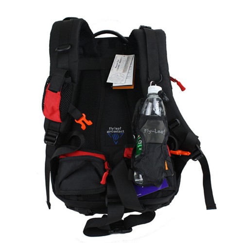 Camping Travel Nylon Water Bottle Holder Backpack Belt Straps Carrier Pouch Tool