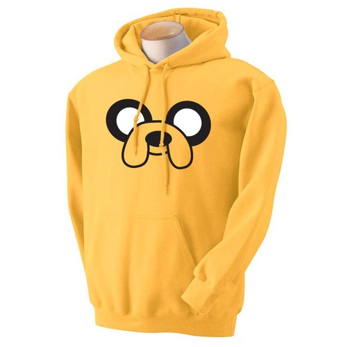 Adventure Time Jake The Dog Inspired Hoodie Unisex top quality small-2xl