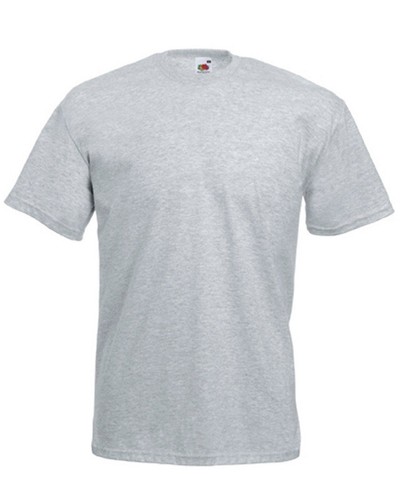 1 3 5 10 Pack Fruit Of The Loom Men Valuewigh 100/% Cotton Plain Tee T-Shirt lot