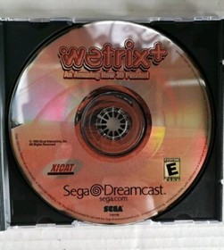 Wetrix+ (Sega Dreamcast, 2000)  Authentic Disc Only Tested Working Read Descr.