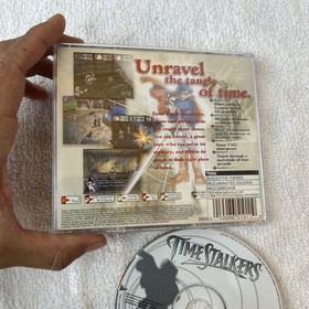 Time Stalkers (Sega Dreamcast, 2000) - Complete - Jewel Case, CD & Manual