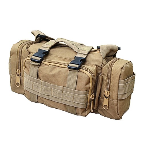 Outdoor Military Tactical Waist Pack Shoulder Bag Molle Camping Hiking Pouch Bag