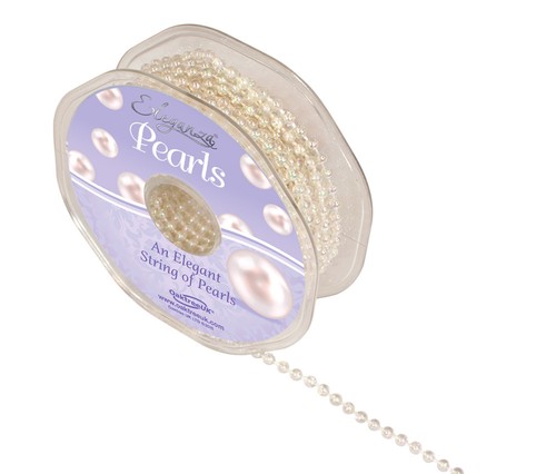 Collier de perles par Eleganza 4 mm X 10 M Disponible En 5 Couleurs