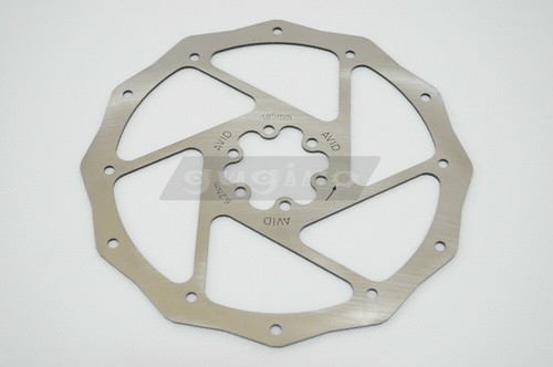 AVID Roundagon BB5 BB7 MTB Bike Disc Brake Mechanical Rotor 185mm w//6-Bolts 7/"