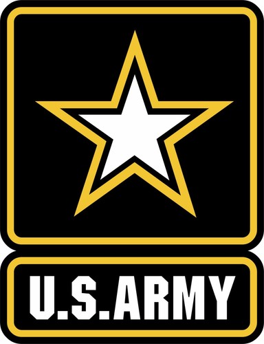 Army Logo Military Soldier Bumper Sticker Vinyl Decal U.S