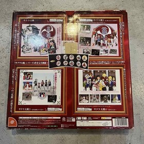 Dreamcast Sakura Taisen Sakura wars Complete Box DC Sega From Japan