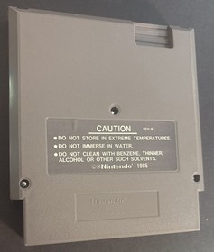 Cartucho original 1988 NES Godzilla: Monster Of Monsters y estuche transparente - probado