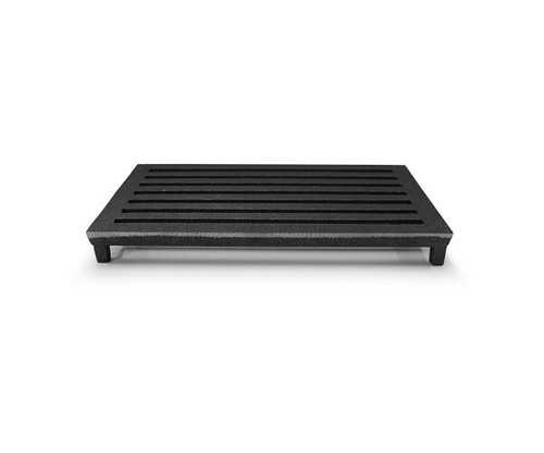 Ascherost B für Techfire UNI-1068 Kaminofen Ersatzteil 287 x 170 mm Gussrost