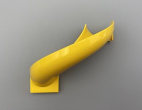 Lego YELLOW Playground Slide 6 x 12 x 8 Curved 180 11267 - 41258 41395 41450