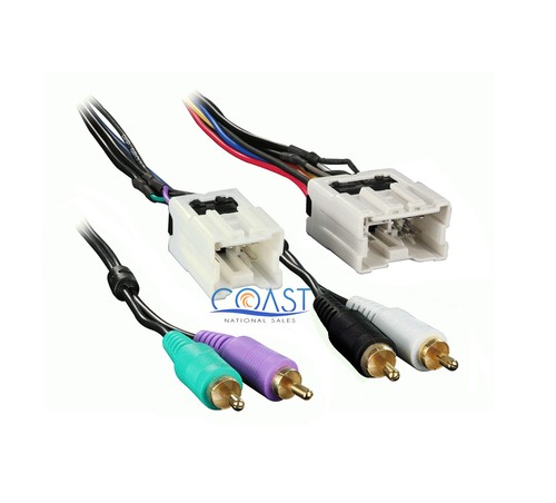 Car Radio Stereo Dash Kit Amp Wire Harness for 05-07 Nissan Pathfinder Xterra