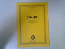 Konzert A-Dur: KV 622. Klarinette und Orchester. Studienpartitur. (Eulenburg Stu