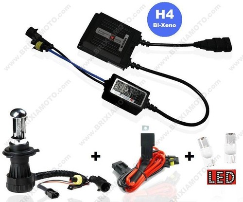 /'13 XENO HID LAMPADA FARO FULL KIT BI-XENON 6000K LED PER YAMAHA FZ1 /'06