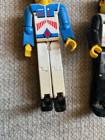 LEGO: The Technic Team 8714 See Pics Lot of 3 Some Yellowing Vintage