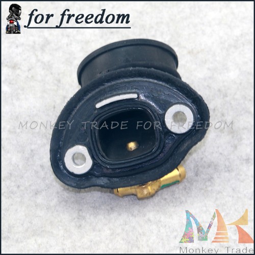 Carb Air Intake Manifold Pipe Inlet Carburetor Connector adapter For PIAGGIO FLY
